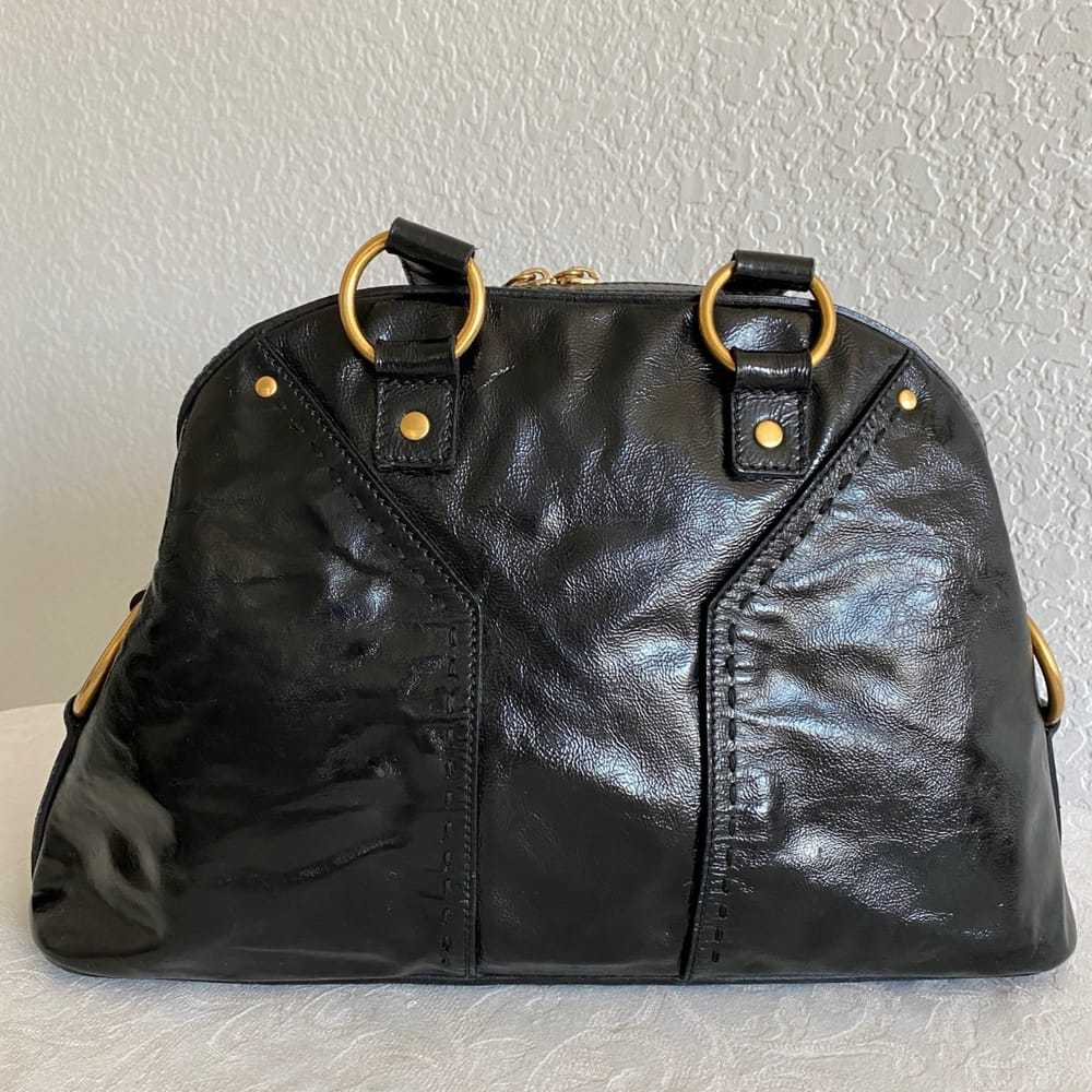 Saint Laurent Muse Ii patent leather handbag - image 6
