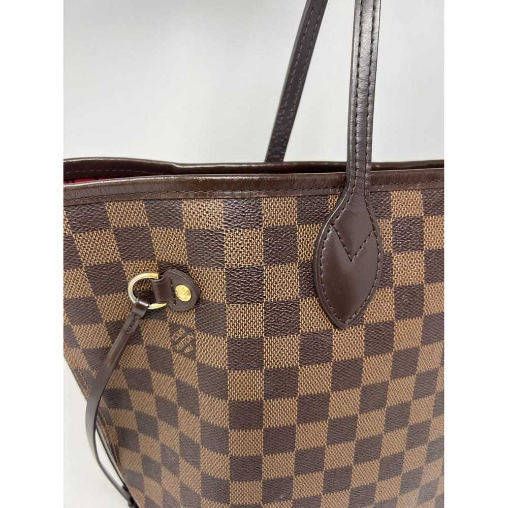 Louis Vuitton Neverfull leather handbag - image 10