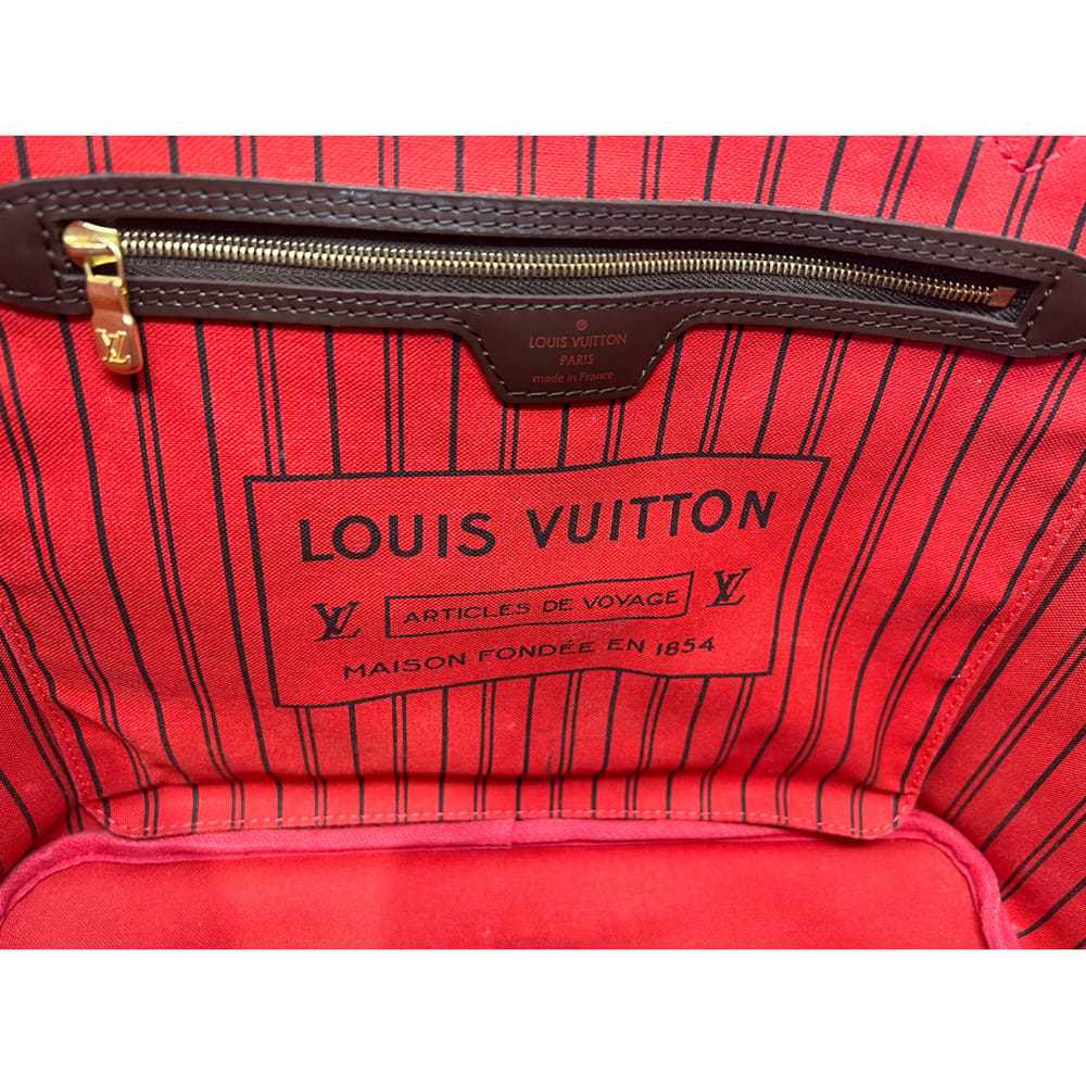 Louis Vuitton Neverfull leather handbag - image 11