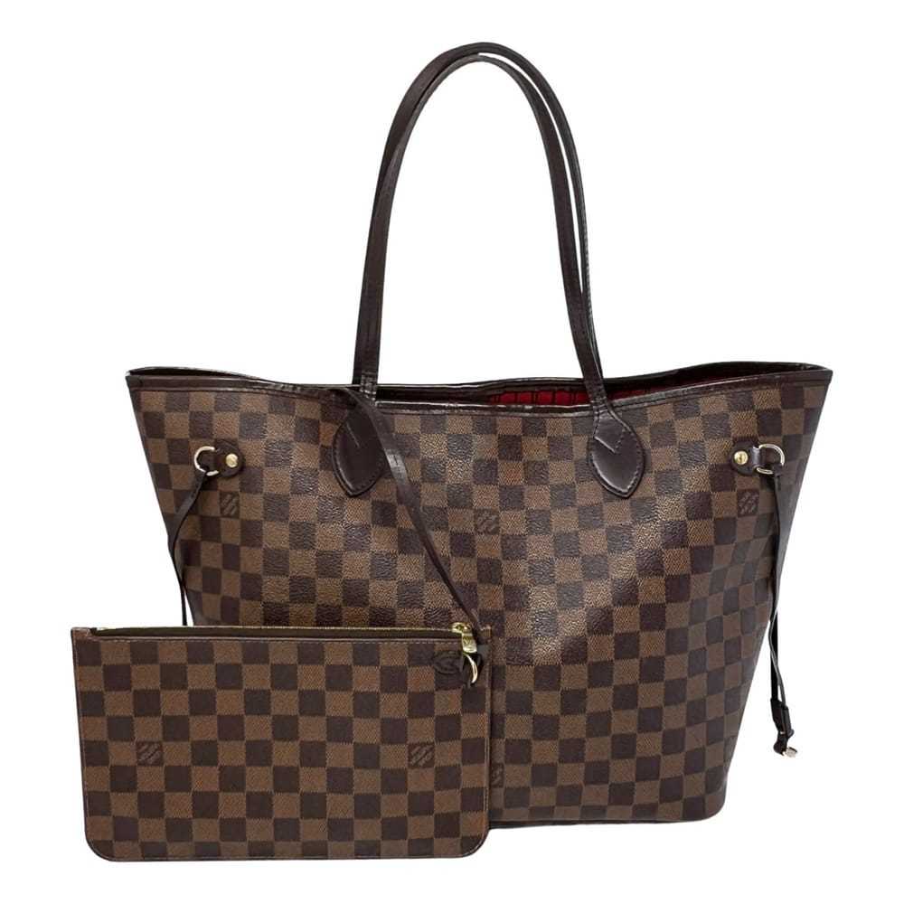 Louis Vuitton Neverfull leather handbag - image 1