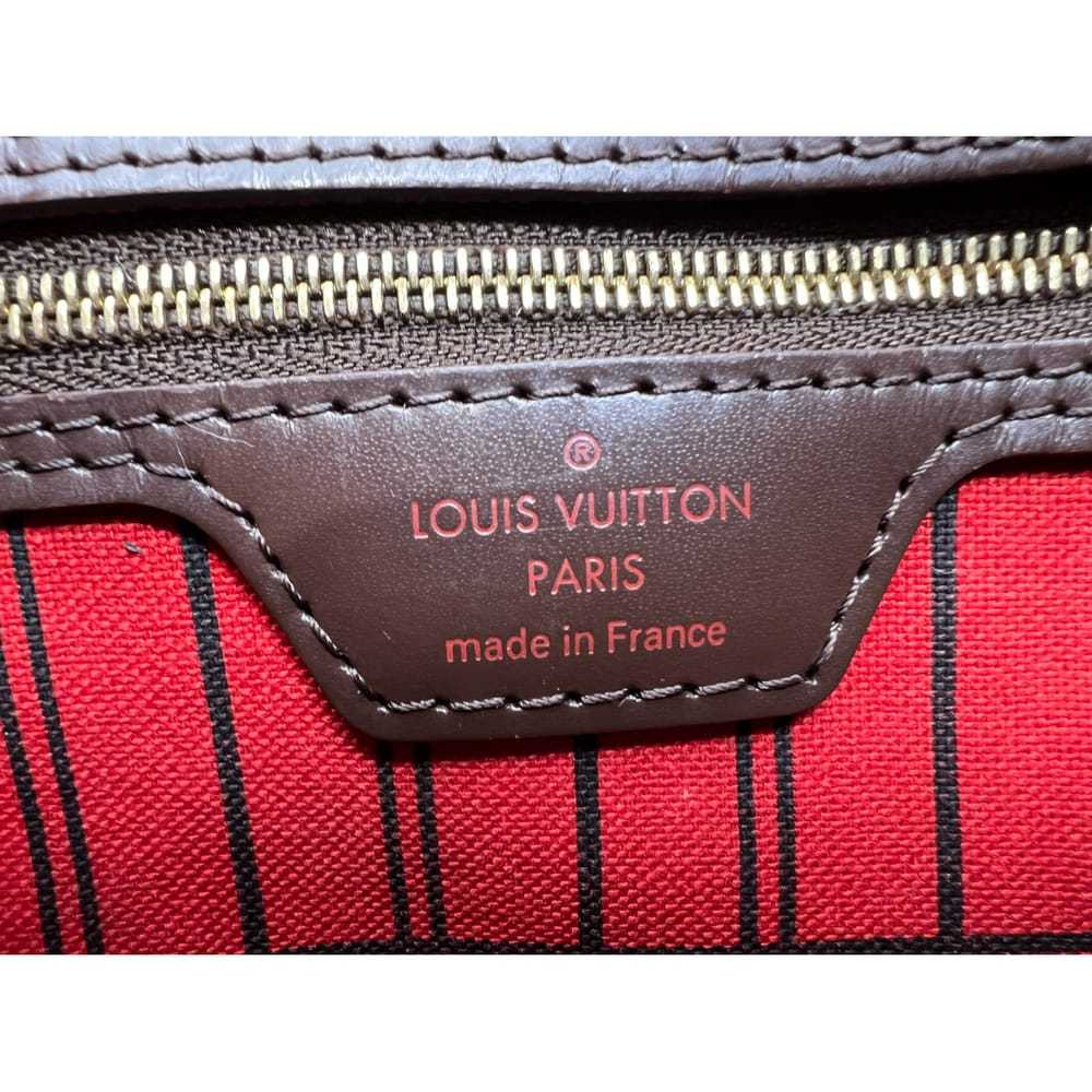 Louis Vuitton Neverfull leather handbag - image 5