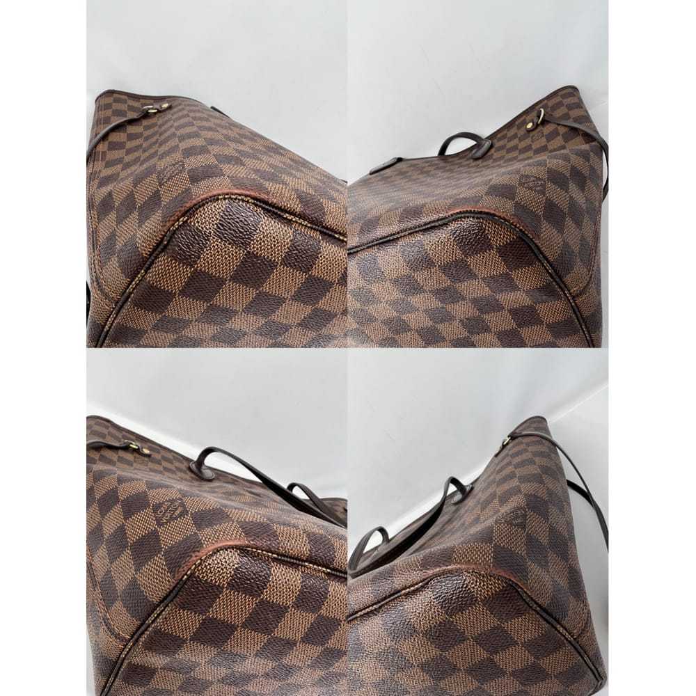 Louis Vuitton Neverfull leather handbag - image 8