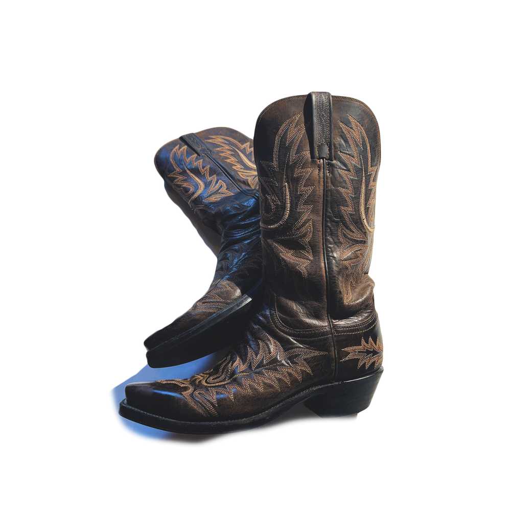 Vintage Lucchese Boots Cowgirl 1883 Western - Gem