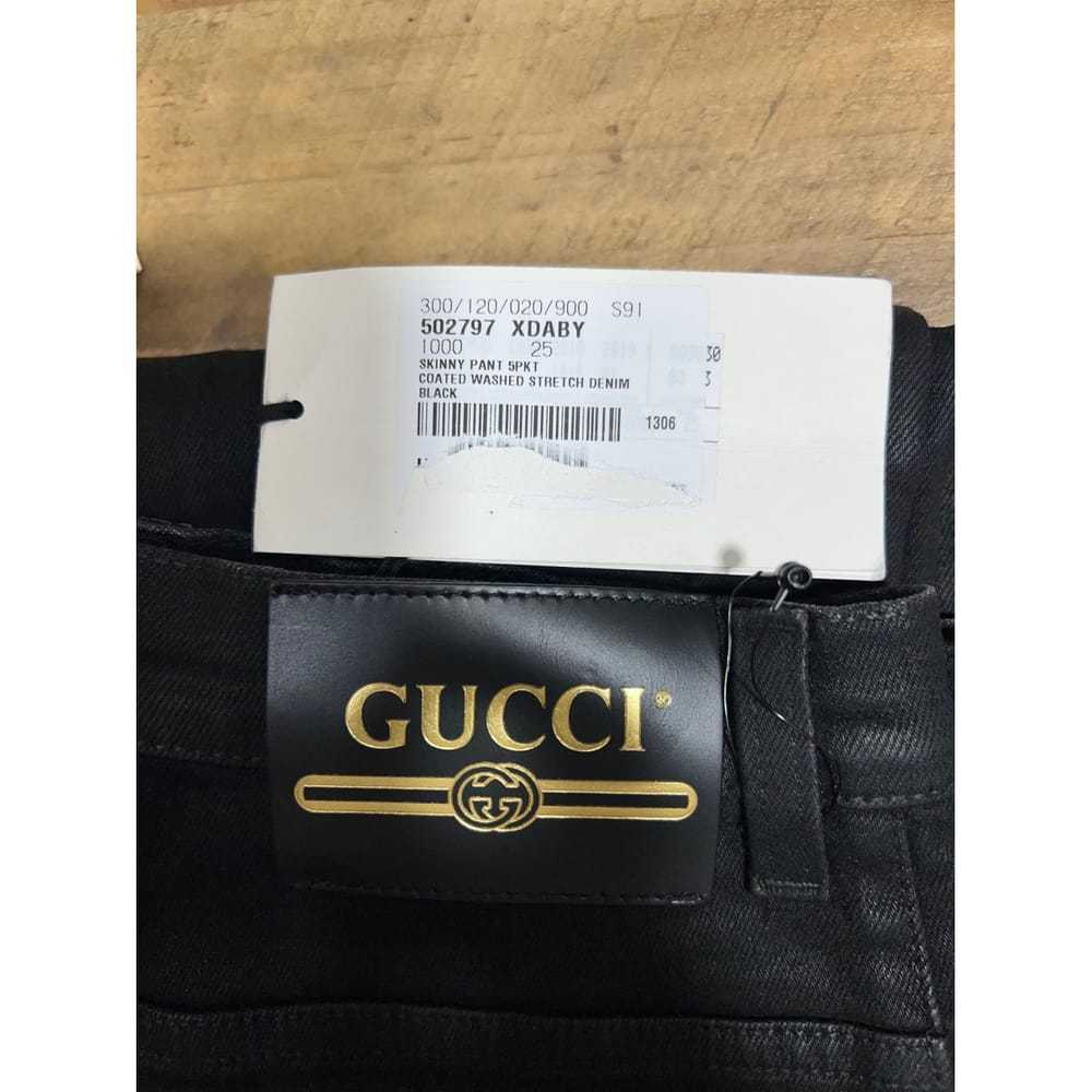 Gucci Leather slim pants - image 10