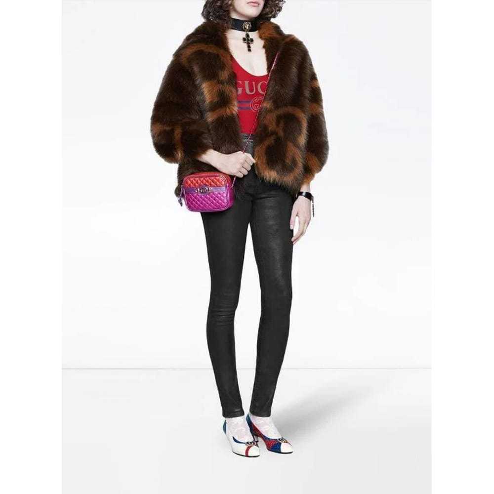 Gucci Leather slim pants - image 6