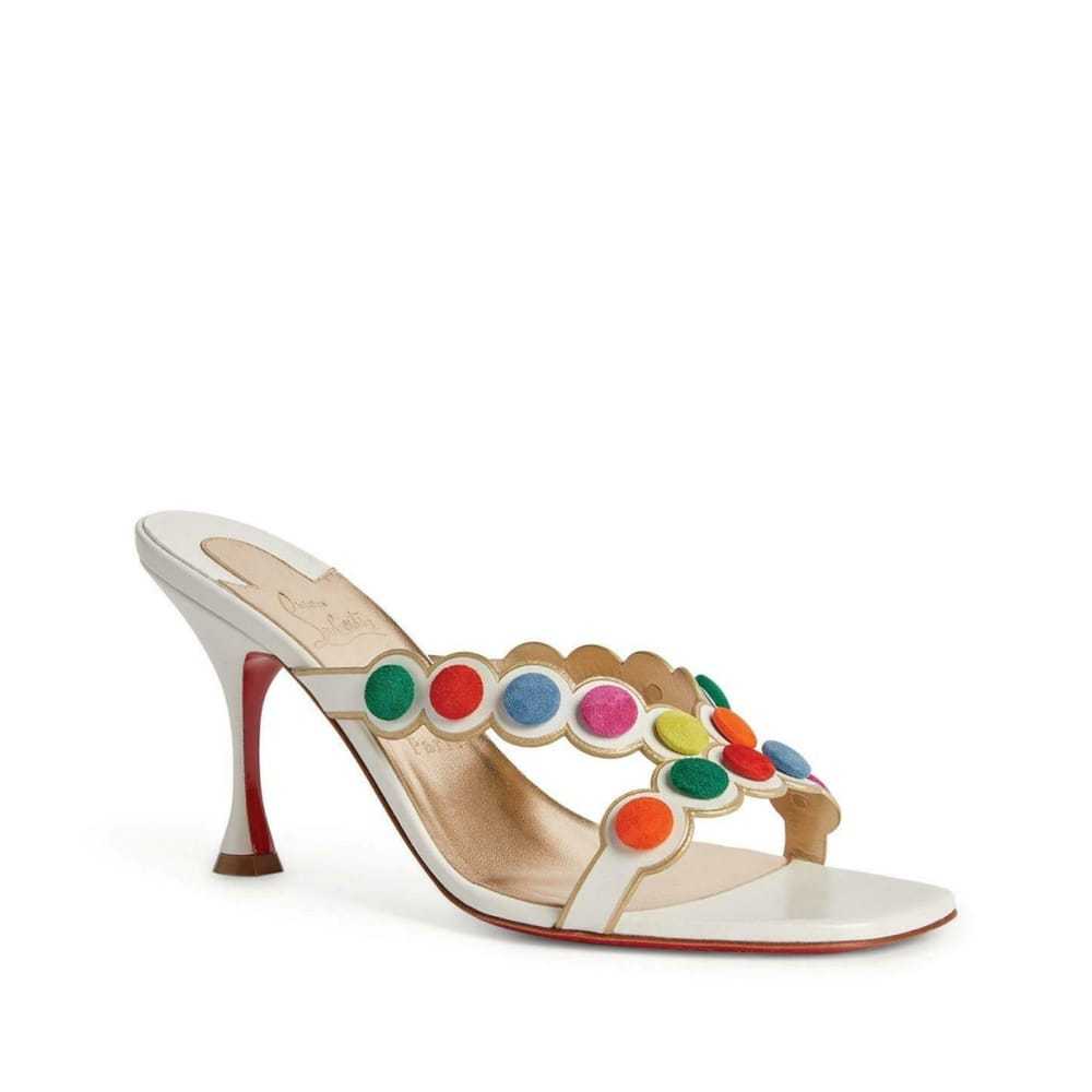 Christian Louboutin Leather mules - image 1