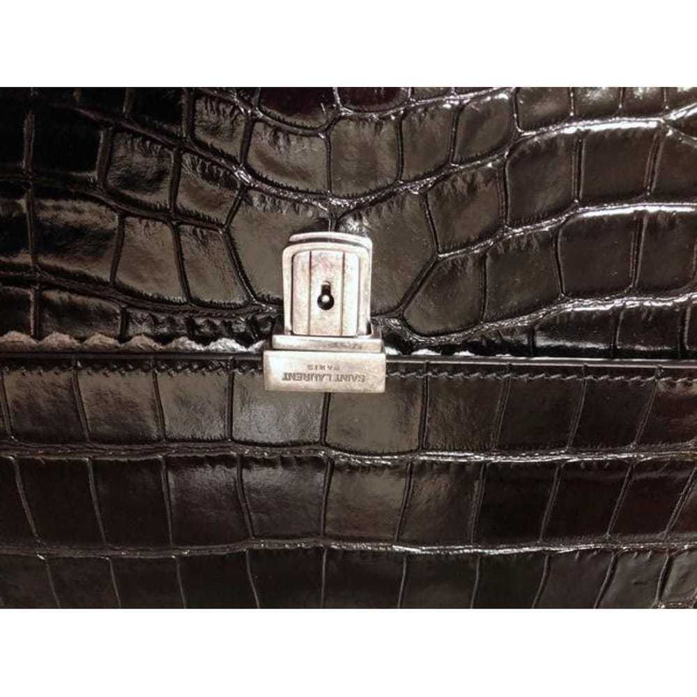 Saint Laurent Uptown leather handbag - image 11