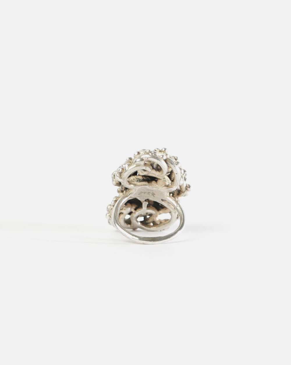 Silver Ring / size: 8 - image 5