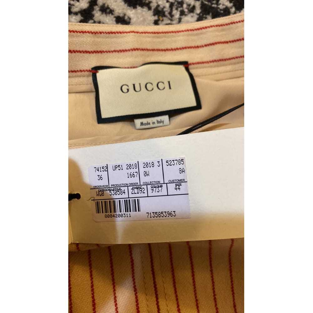Gucci Wool mid-length skirt - image 5