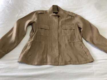 Rails Linen Utility Jacket~ Camel~ Button Front~ … - image 1