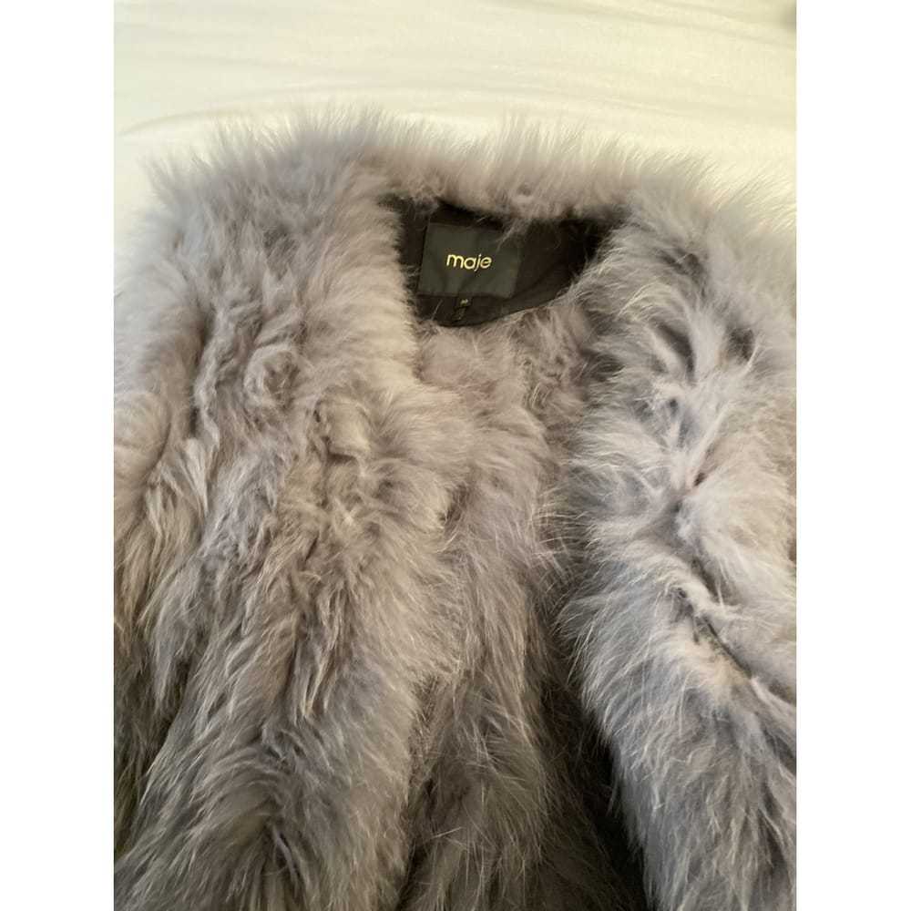 Maje Faux fur coat - image 4