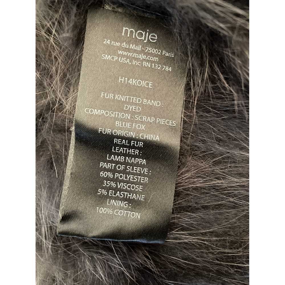 Maje Faux fur coat - image 5