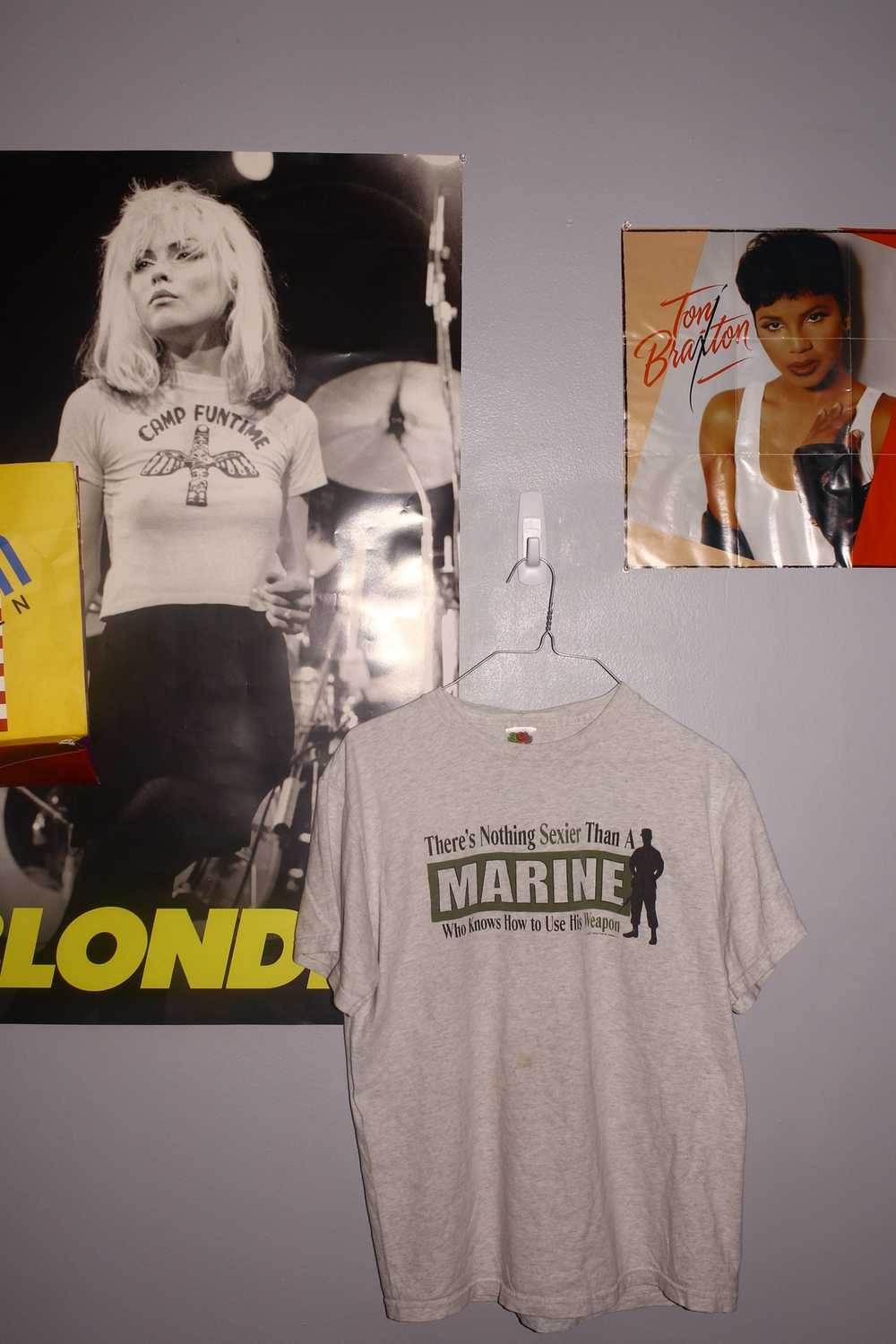 Vintage 2001 Nothing Sexier Than A Marine T Shirt Gem 9962