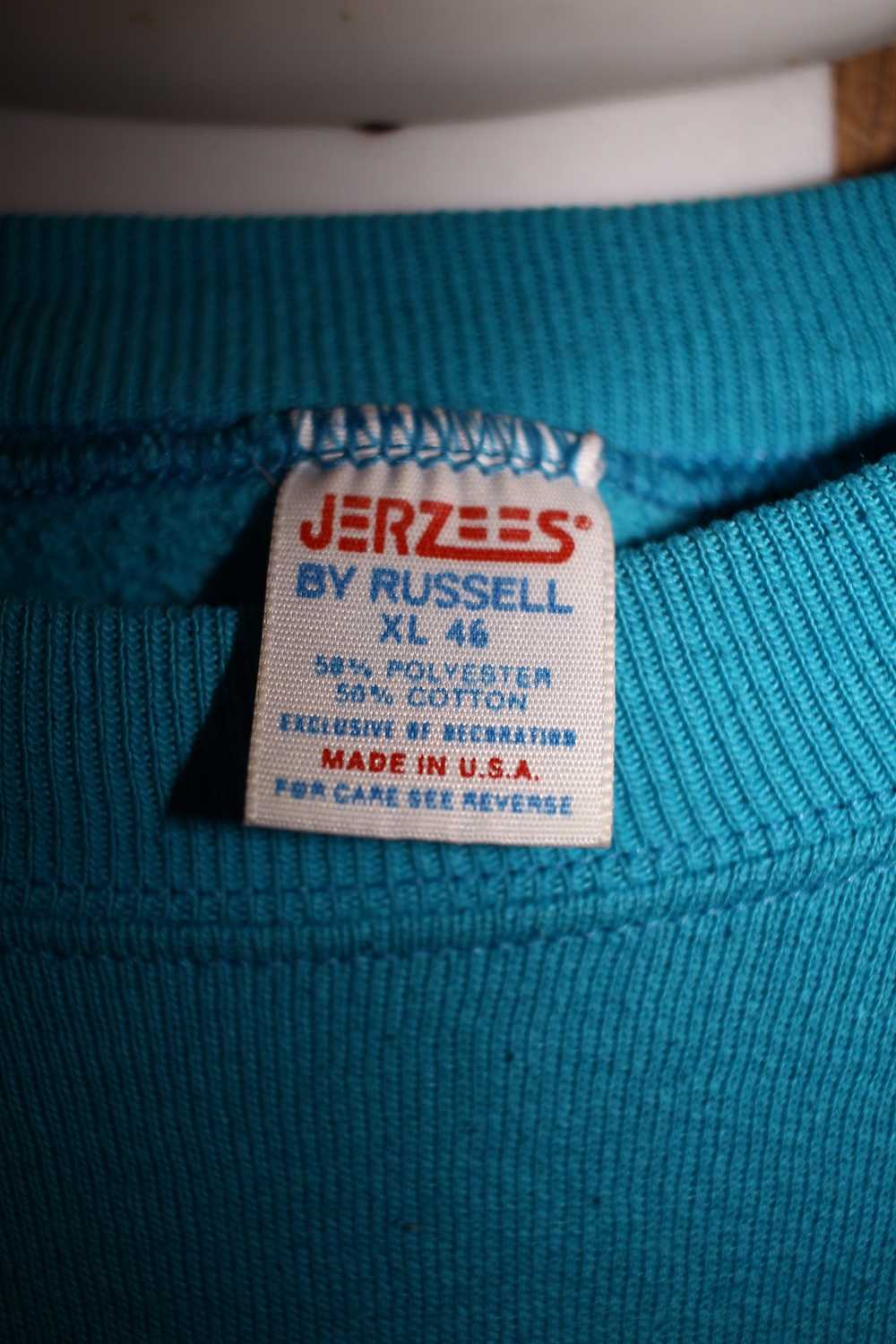 Guess × Vintage 90s Guess ? Sweatshirt (Turquoise) - image 3