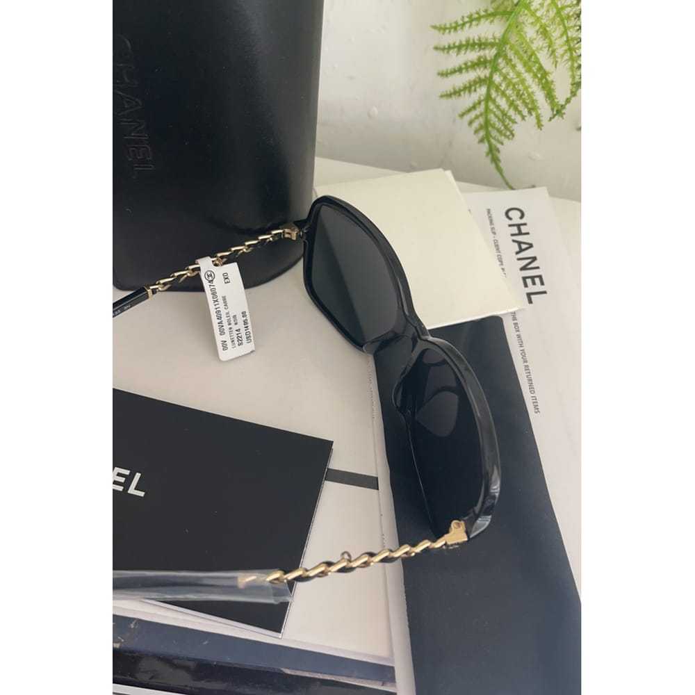 Chanel Oversized sunglasses - image 11