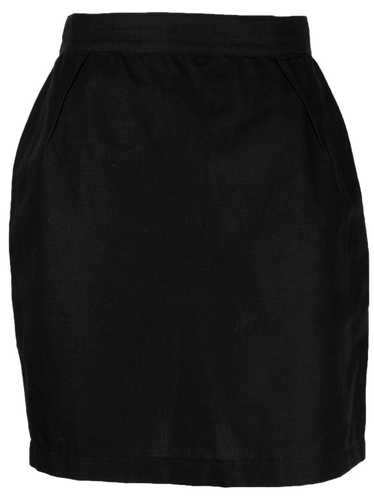 Thierry Mugler Pre-Owned short pencil skirt - Blac