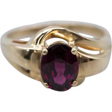 Vintage Rhodolite Garnet Ring