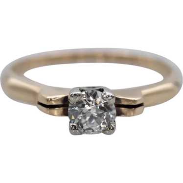 Unique Vintage Diamond Engagement Ring