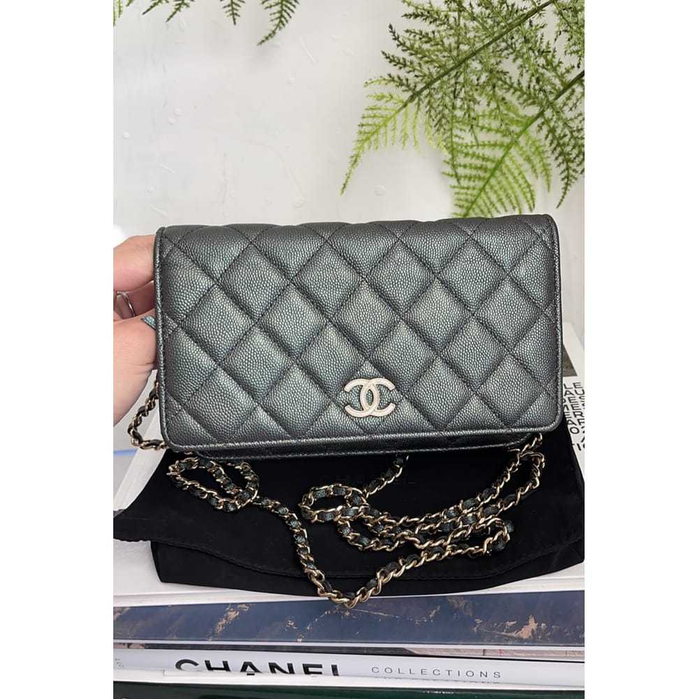 Chanel Wallet On Chain Timeless/Classique leather… - image 5