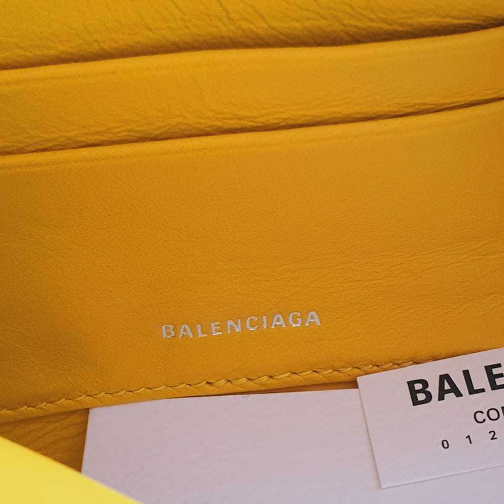 Balenciaga Triangle leather clutch bag - image 2
