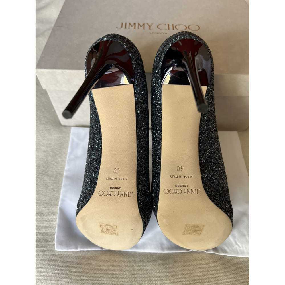 Jimmy Choo Glitter heels - image 8