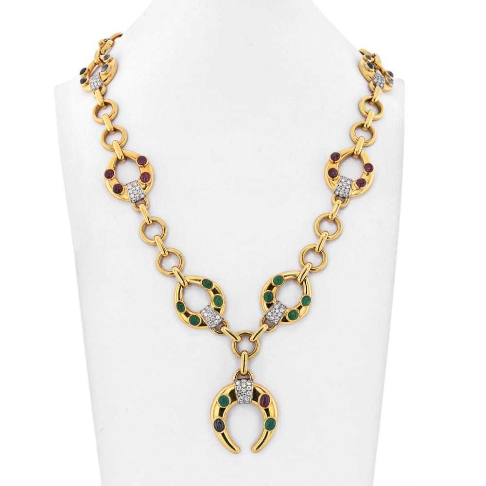 David Webb Yellow gold necklace - image 1