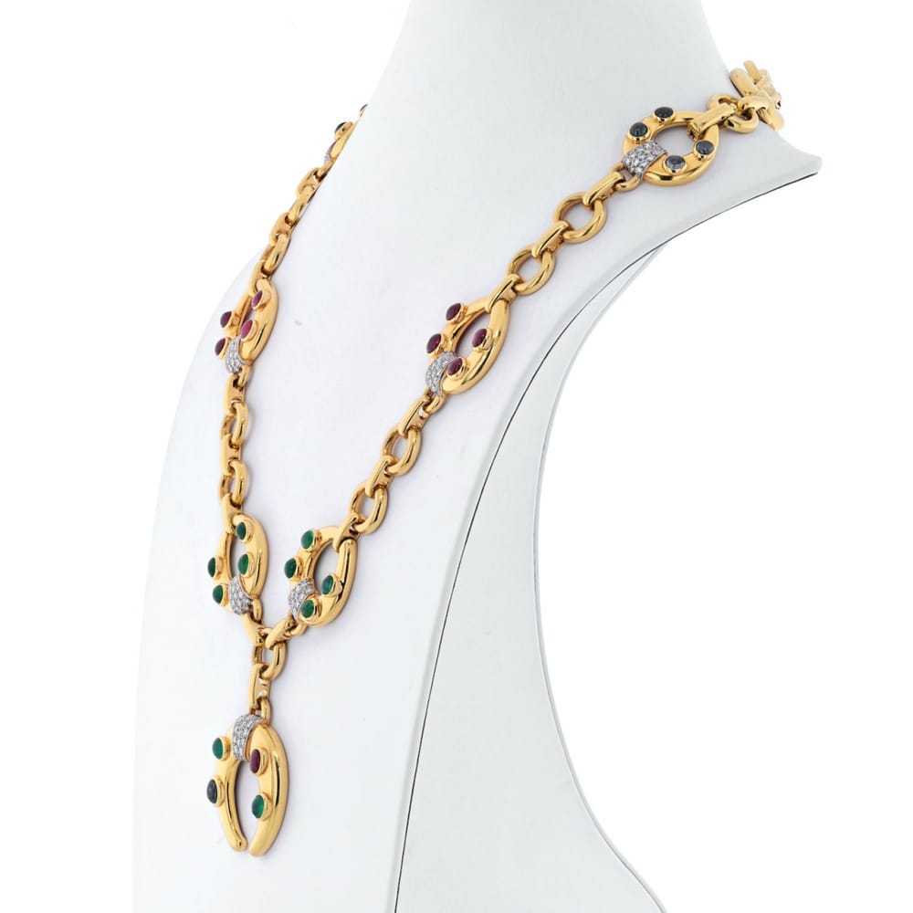 David Webb Yellow gold necklace - image 2