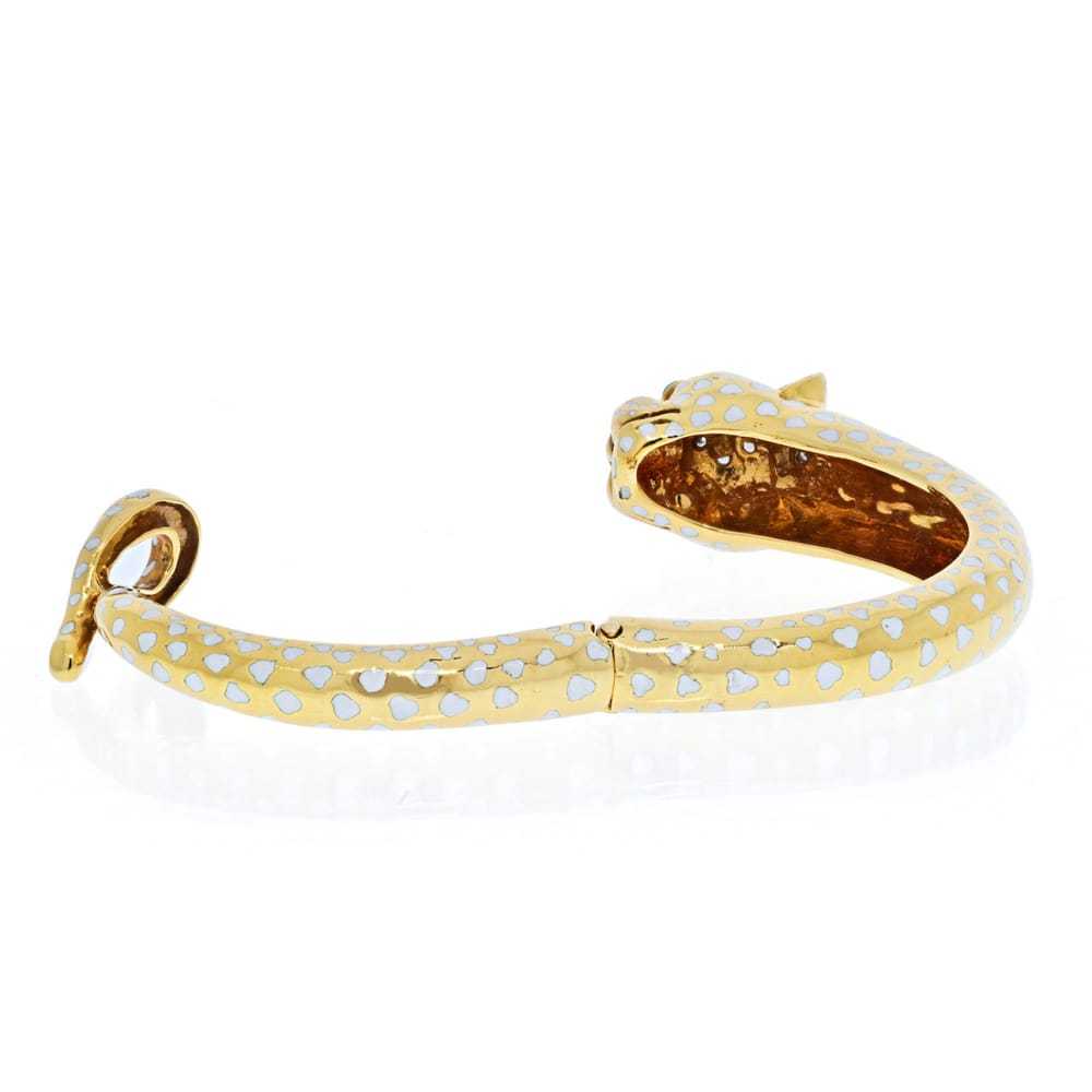 David Webb Yellow gold bracelet - image 4