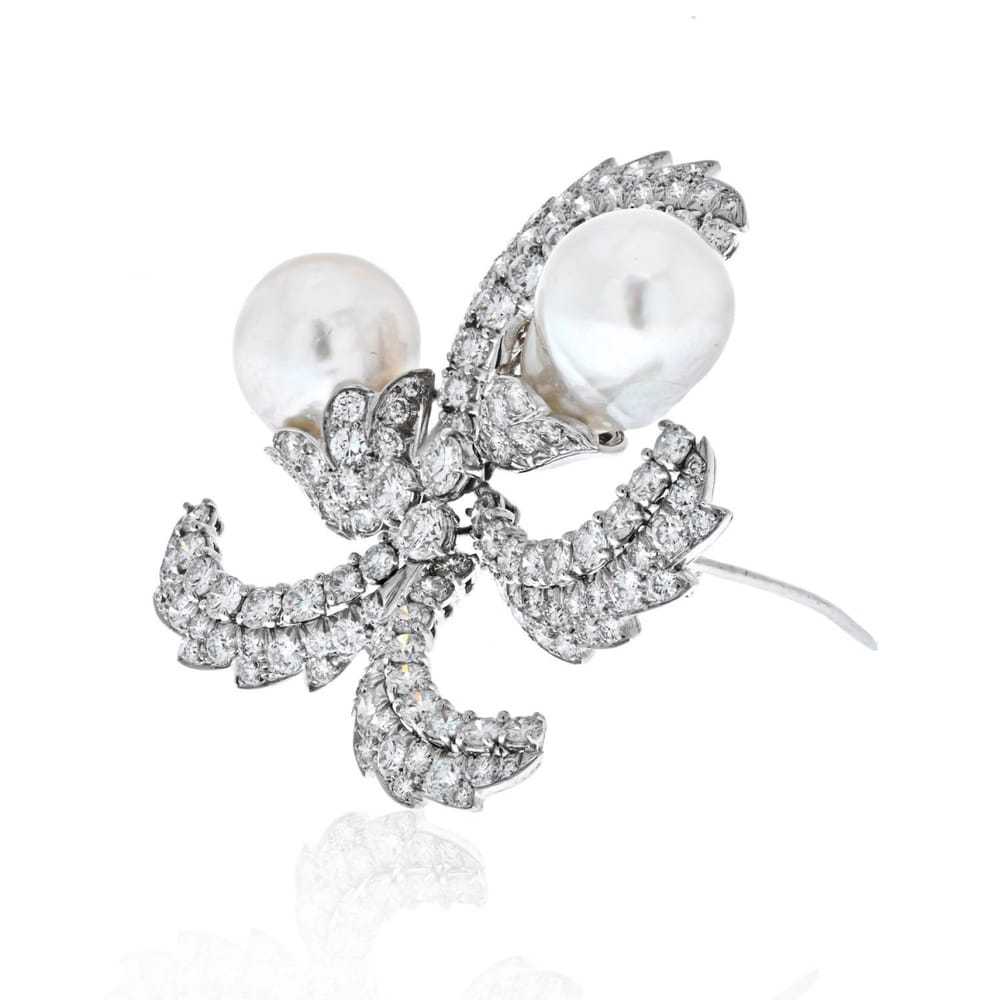 David Webb Pearl pin & brooche - image 2