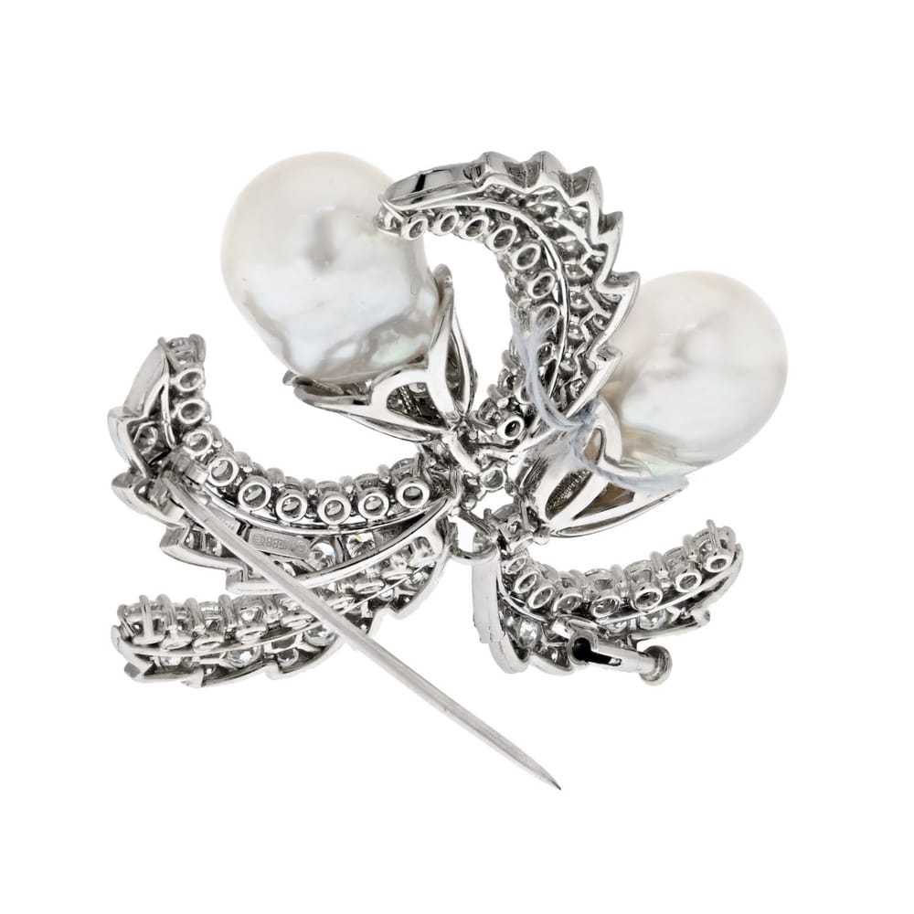 David Webb Pearl pin & brooche - image 4