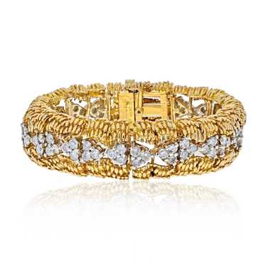 David Webb Yellow gold bracelet