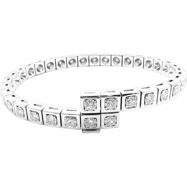 Rare! Authentic Cartier Tectonique 18k White Gold 