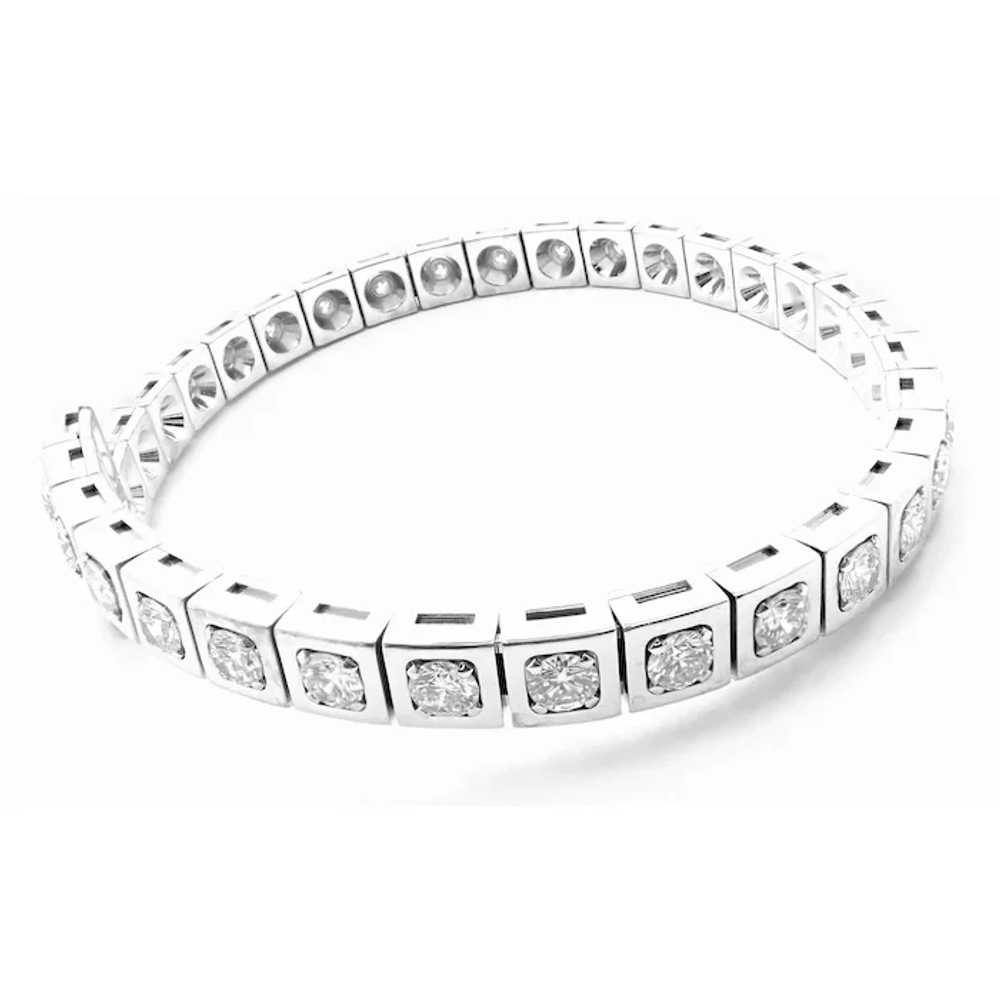 Rare! Authentic Cartier Tectonique 18k White Gold… - image 4