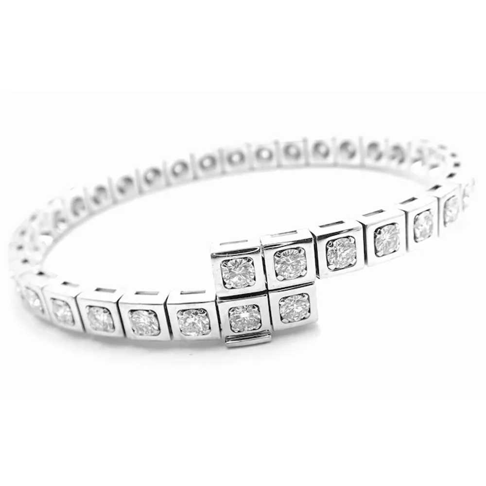 Rare! Authentic Cartier Tectonique 18k White Gold… - image 5