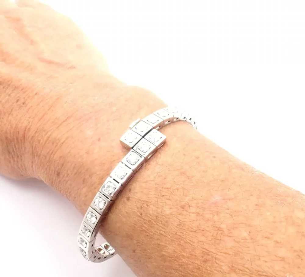 Rare! Authentic Cartier Tectonique 18k White Gold… - image 7