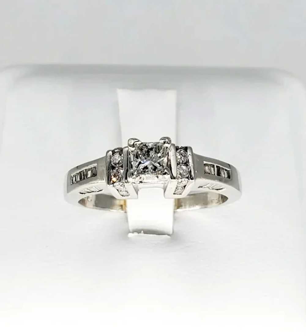 ZEI Antique 1.50 Carat Diamond Engagement Ring Pl… - image 2