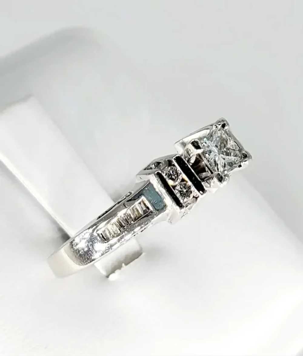 ZEI Antique 1.50 Carat Diamond Engagement Ring Pl… - image 4