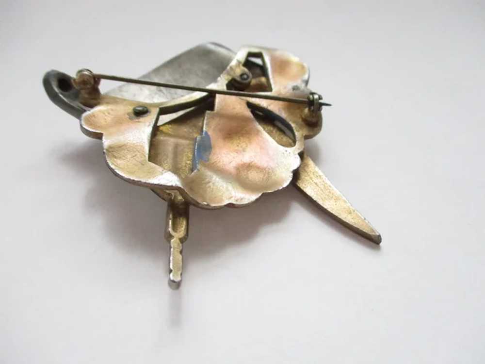 WWII Patriotic Brooch Declaration Of Independence - image 10