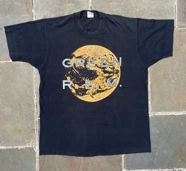 1989 Green R.E.M. tour tee - image 1