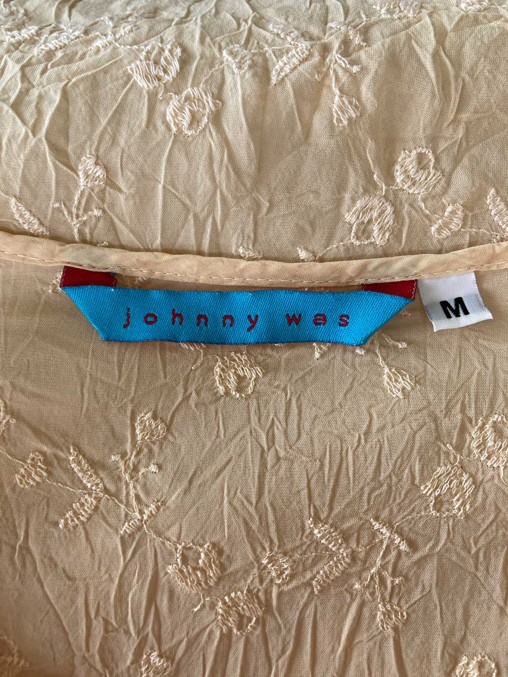Johnny Was Warm Ivory Tunic, M - image 6