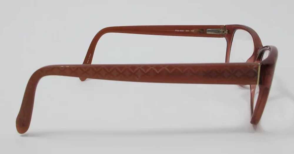 Fossil Red Rectangle Eyeglasses Frames Model 6022 - image 4