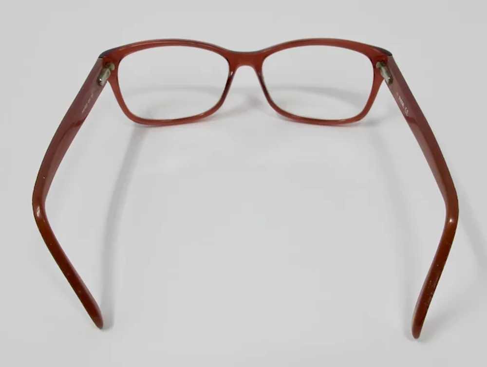 Fossil Red Rectangle Eyeglasses Frames Model 6022 - image 6