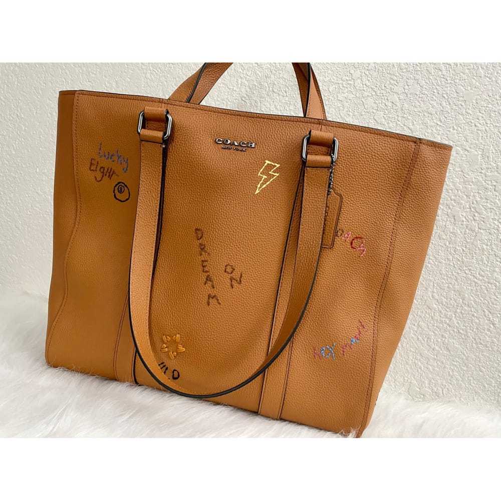 Coach Leather 48h bag - image 8