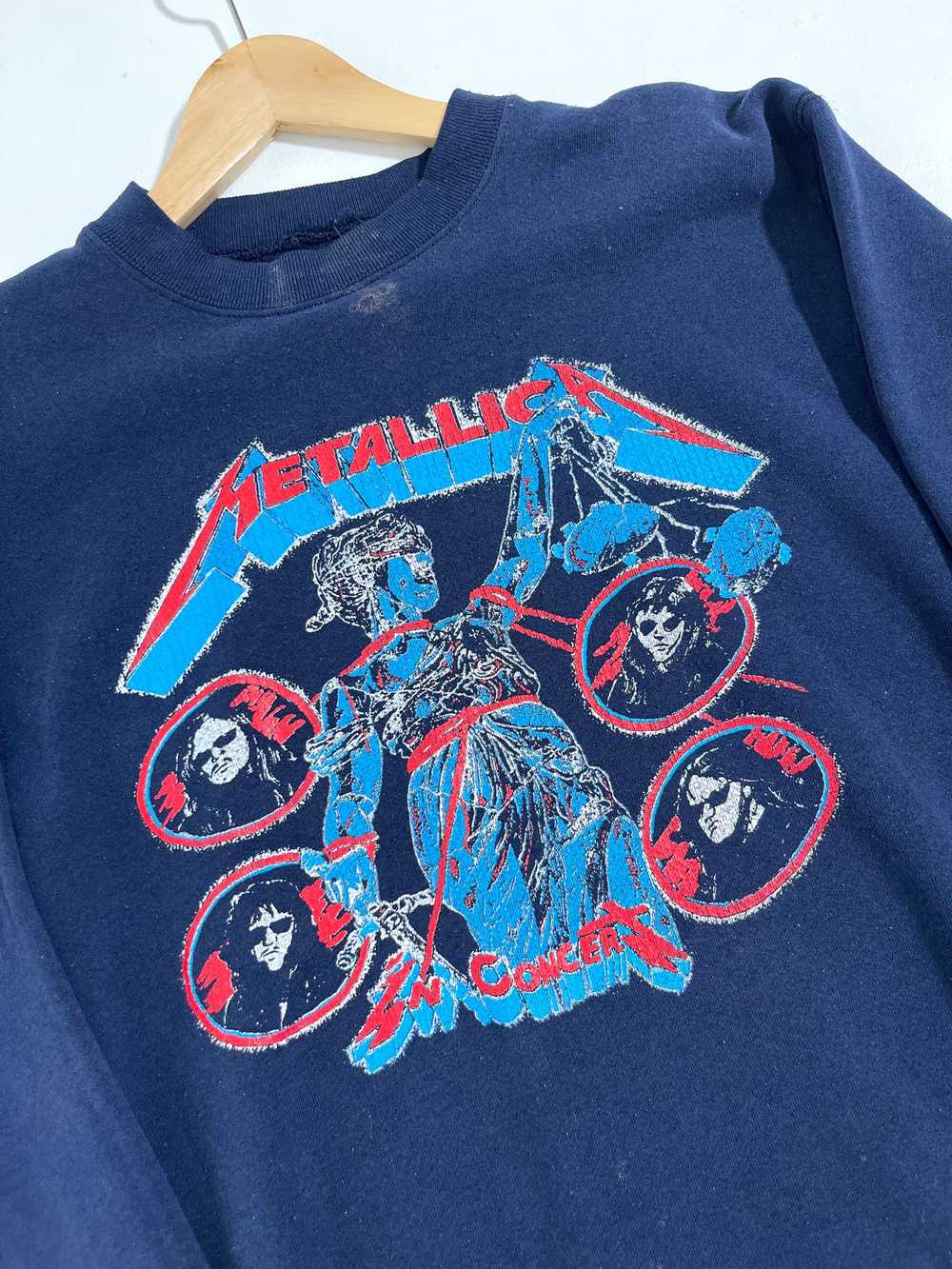 Vintage 1980's Metallica "...And Justice For All … - image 2