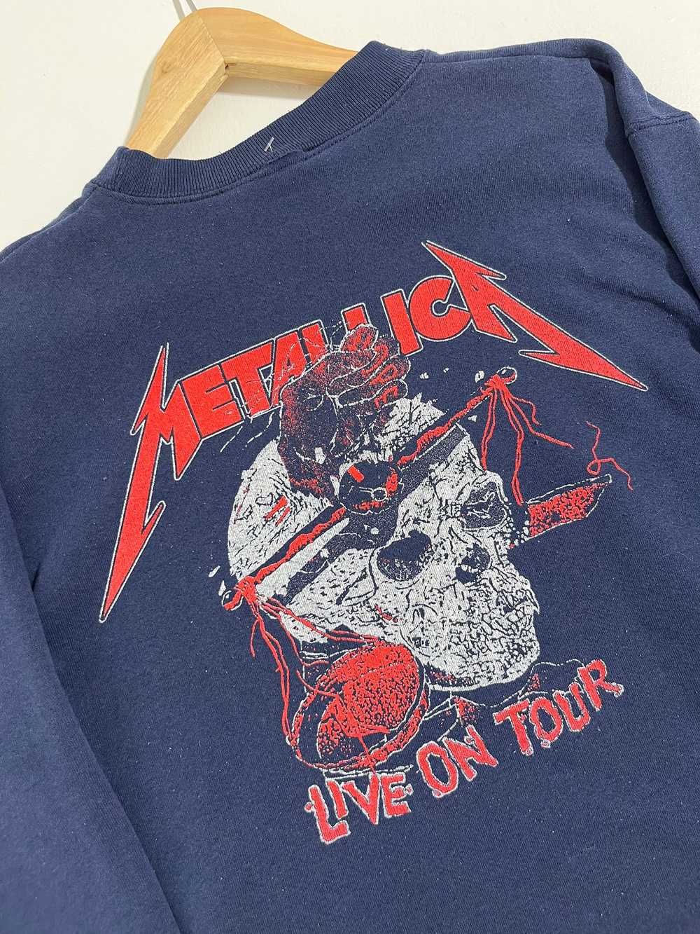 Vintage 1980's Metallica "...And Justice For All … - image 4
