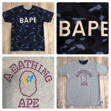 NEW【A BATHING APE】NEON CAMO COLLEGE TEE NEON CAMO COLLEGE TEE MENS – us.bape.com