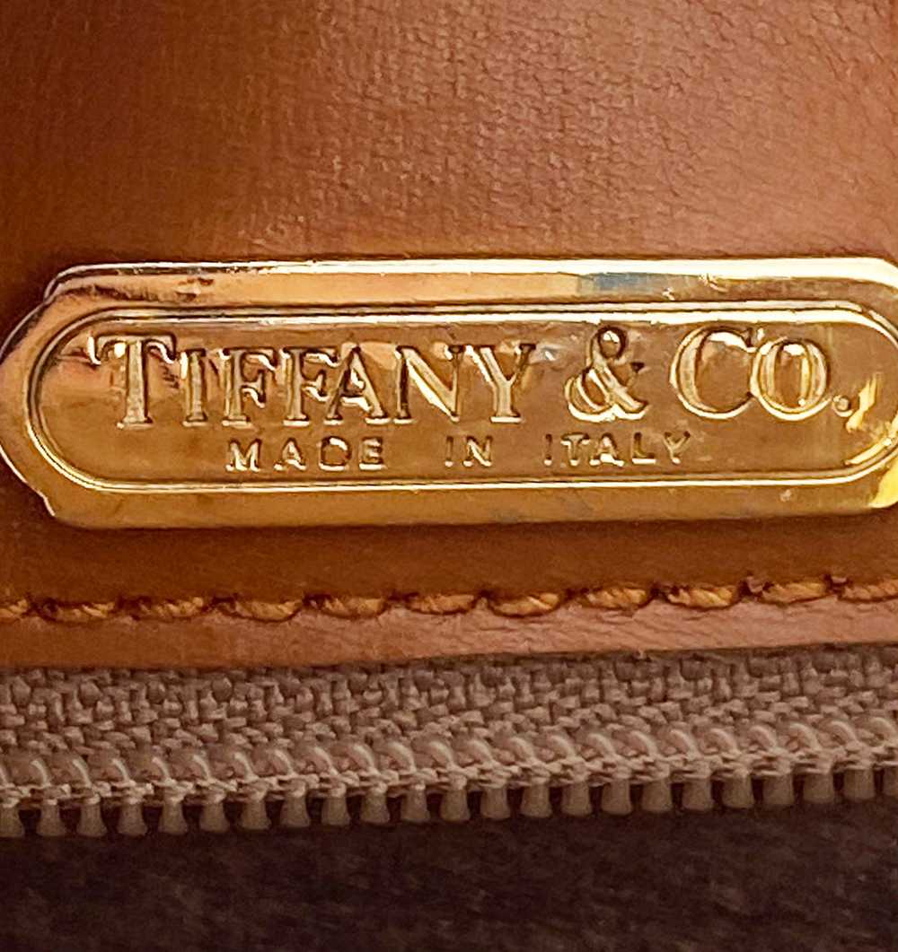 Tiffany & Co Tan Leather Gold Hardware Mini Bucke… - image 9