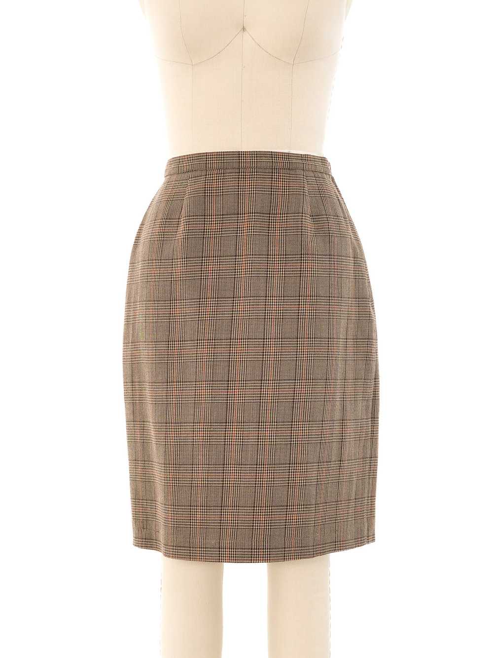 Thierry Mugler Glen Plaid Skirt Suit - image 5