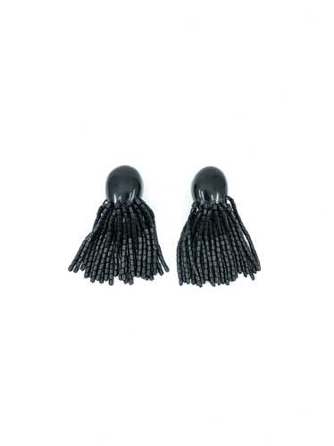 Monies Beaded Fringe Earrings