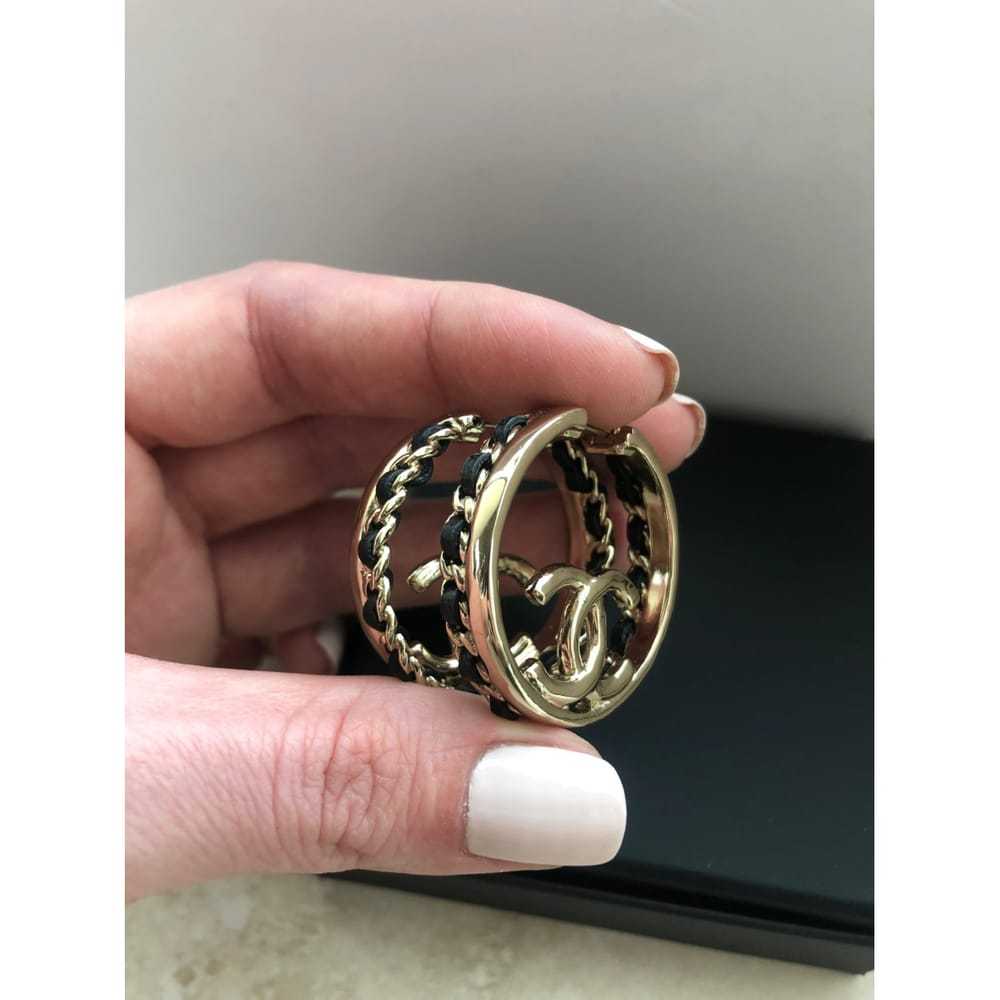 Chanel Leather earrings - image 5